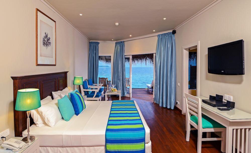 Water Villa at Adaaran club Rannalhi, view 3